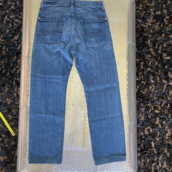 7 for All Mankind Aiden Jeans 31x30 - Picture 3 of 6